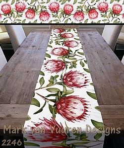 Protea table runner