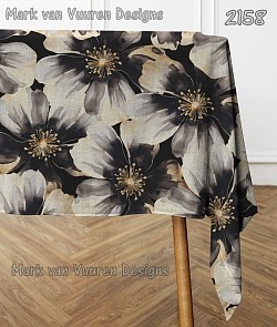 Two tone tablecloth