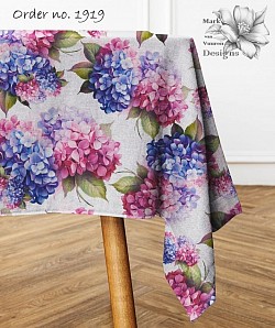 Hydrangeas tablecloth