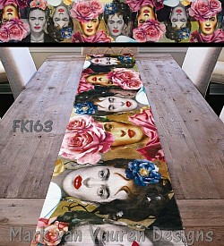 Frida Kahlo table runner