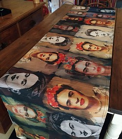 Frida Kahlo table runner