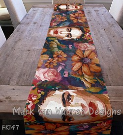 Frida Kahlo table runner
