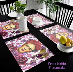 Frida Kahlo placemats