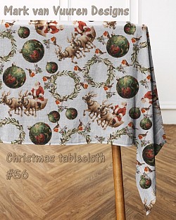 Christmas tablecloth