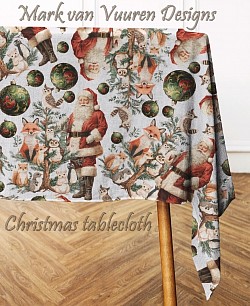 Christmas tablecloth