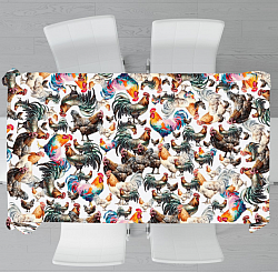 Chicken tablecloth