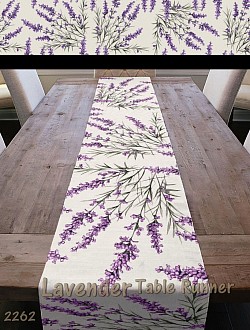 Lavender Table runner