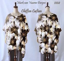 Chiffon caftan