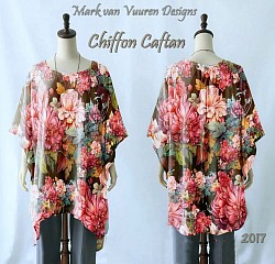 Chiffon caftan