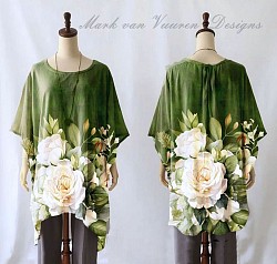 Chiffon caftan