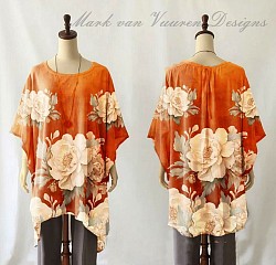 Chiffon caftan