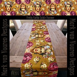 Frida Kahlo table runner