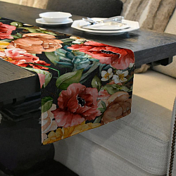Flower table runner