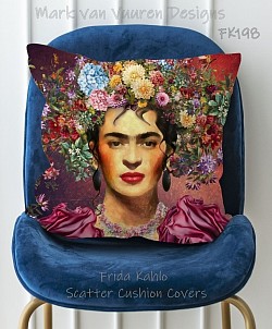 Frida Kahlo scatter cushion cover