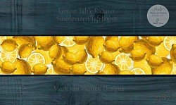 Lemon Table runner