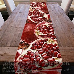 Pomegranate Table runner